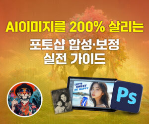 모집중/(1기) AI 이미지 200% 살리는 포토샵 실전 가이드