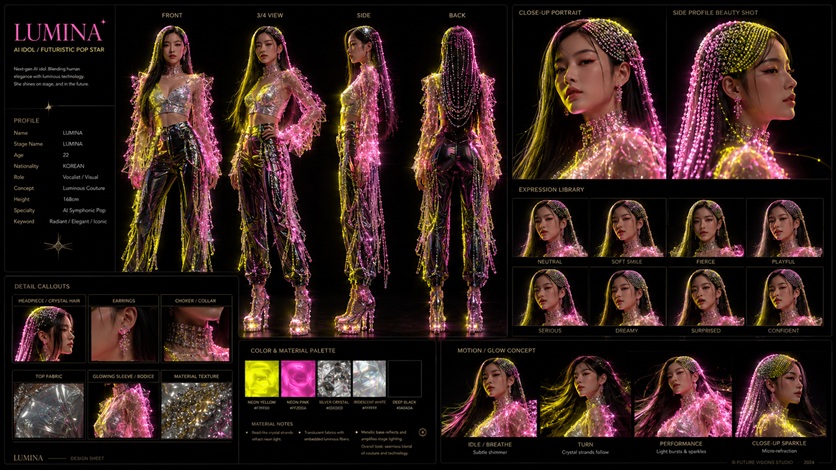 AI 캐릭터·애니메이션